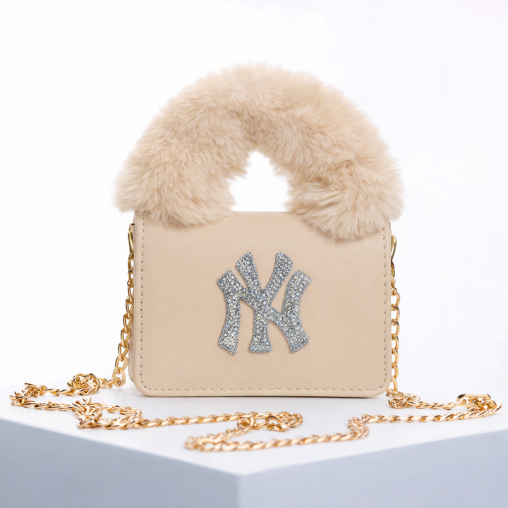 Borsa Ny Furry - Beige