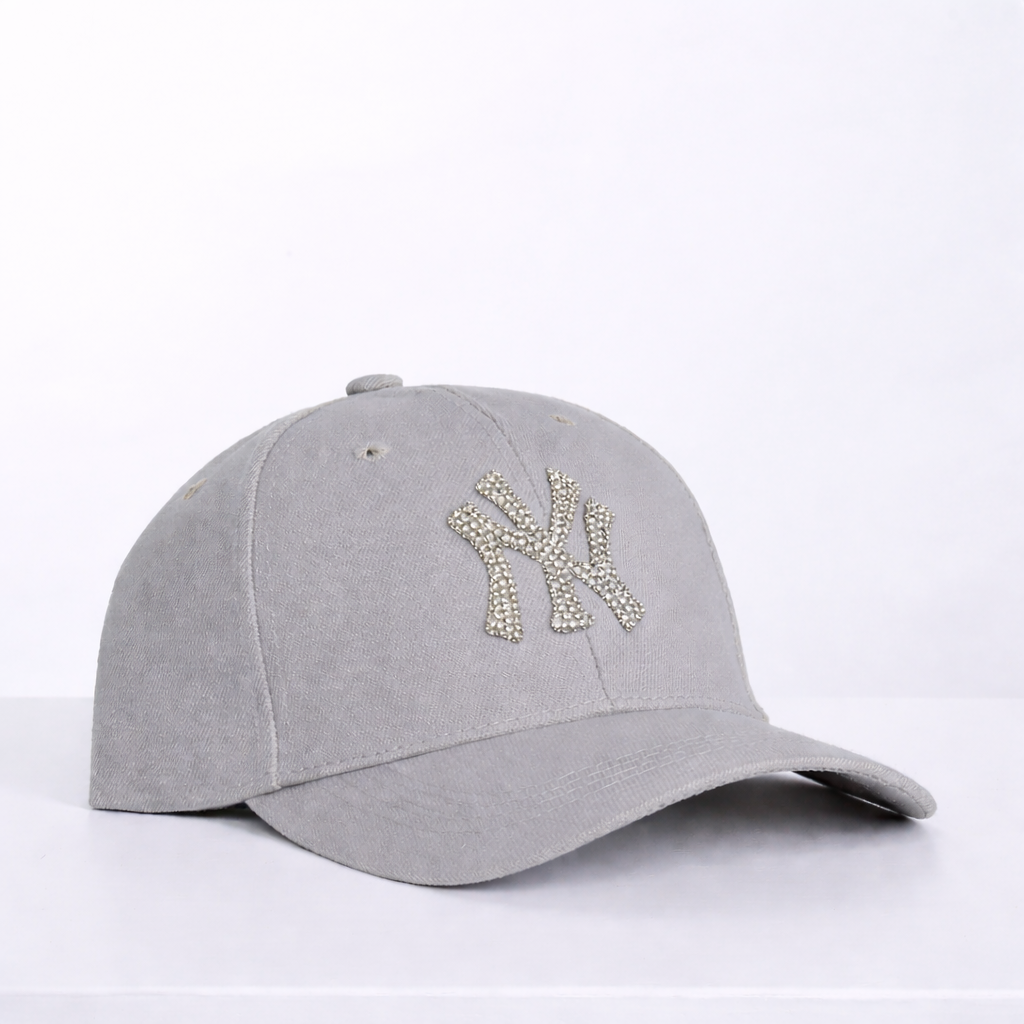 Cappellino NY Grigio